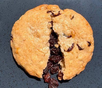 Вівсяне з родзинками (10 печив по 45 грам, кожне запаковане у плівку)